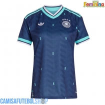 Camisa de time de futebol Alemanha Replicas 2º Equipamento Feminina Mundo 2026 Manga Curta